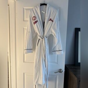 NWT Exclusive Rare Beauty Comfort Club Embroidered Robe